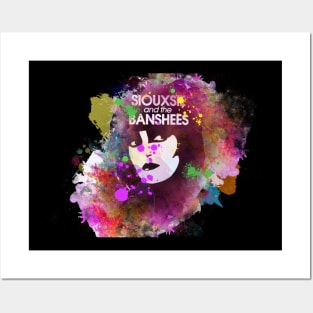 Siouxsie And The Banshees colorful Posters and Art